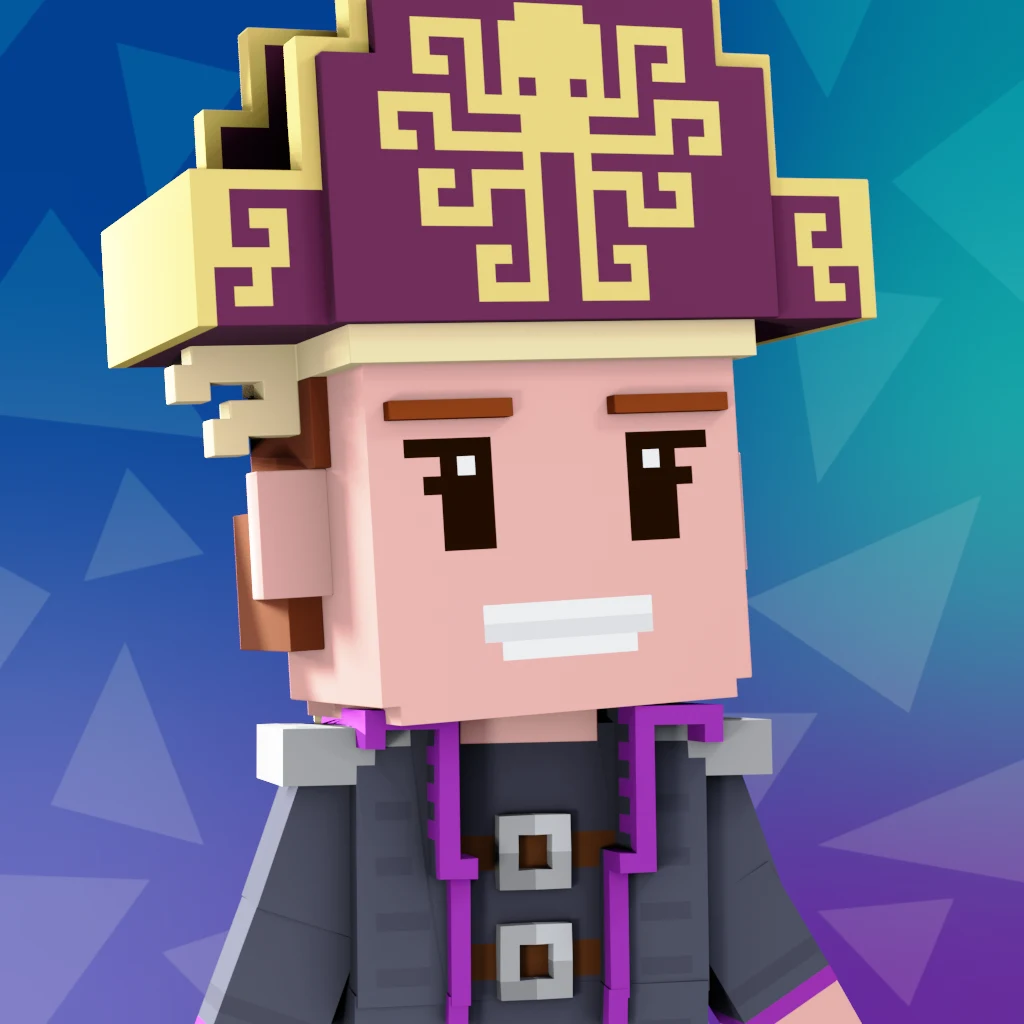 Pirate #4528 voxel render