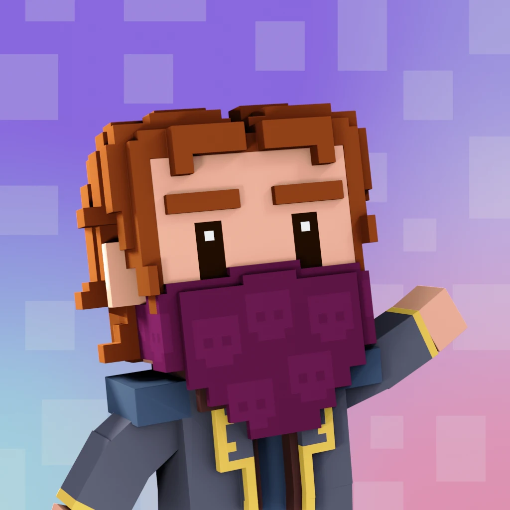 Pirate #4530 voxel render