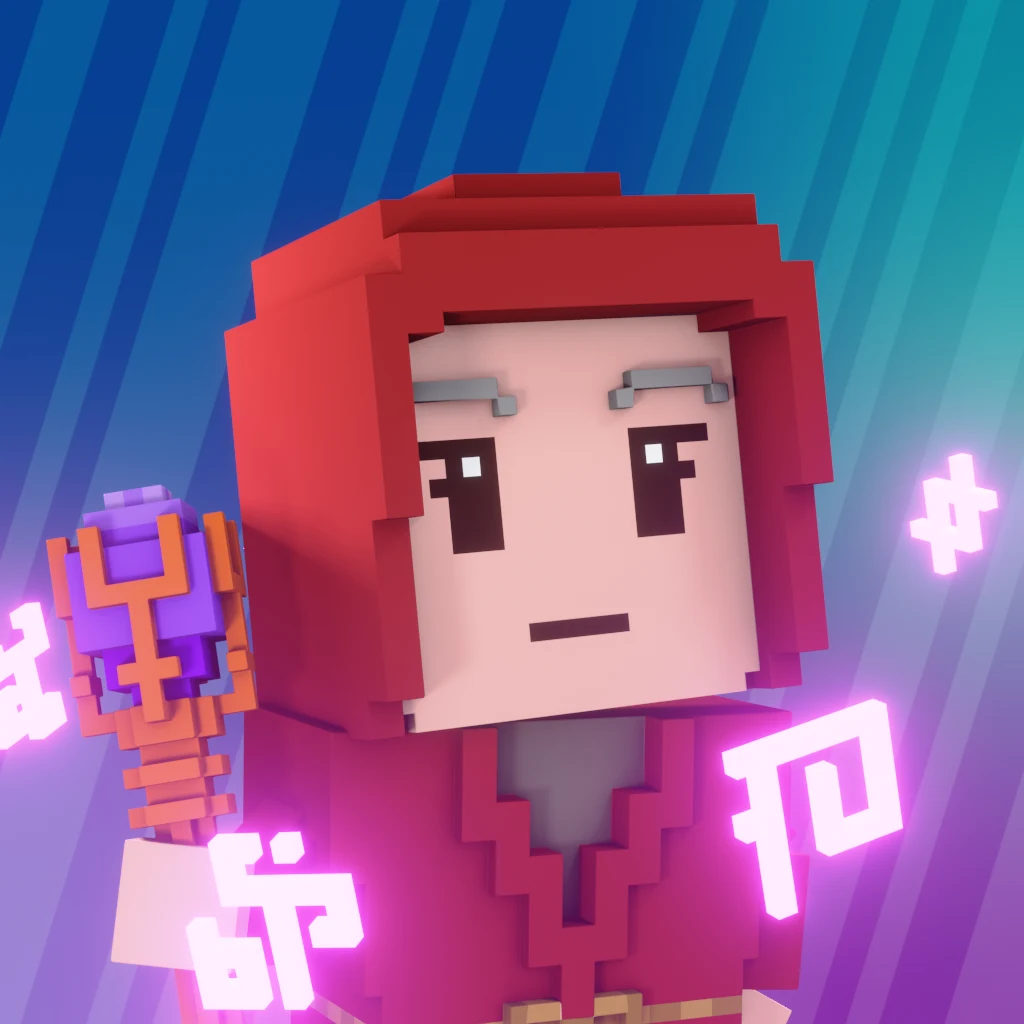 Pirate #4536 voxel render