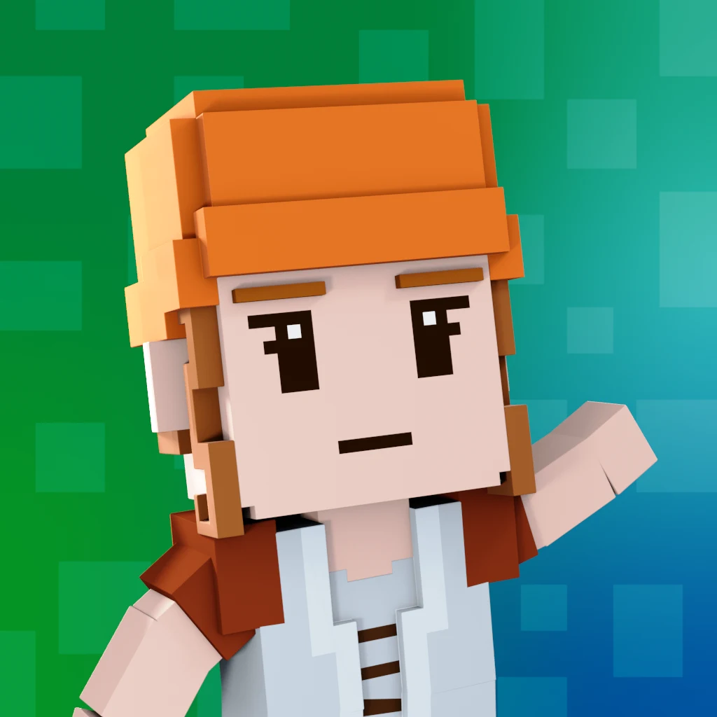 Pirate #4546 voxel render