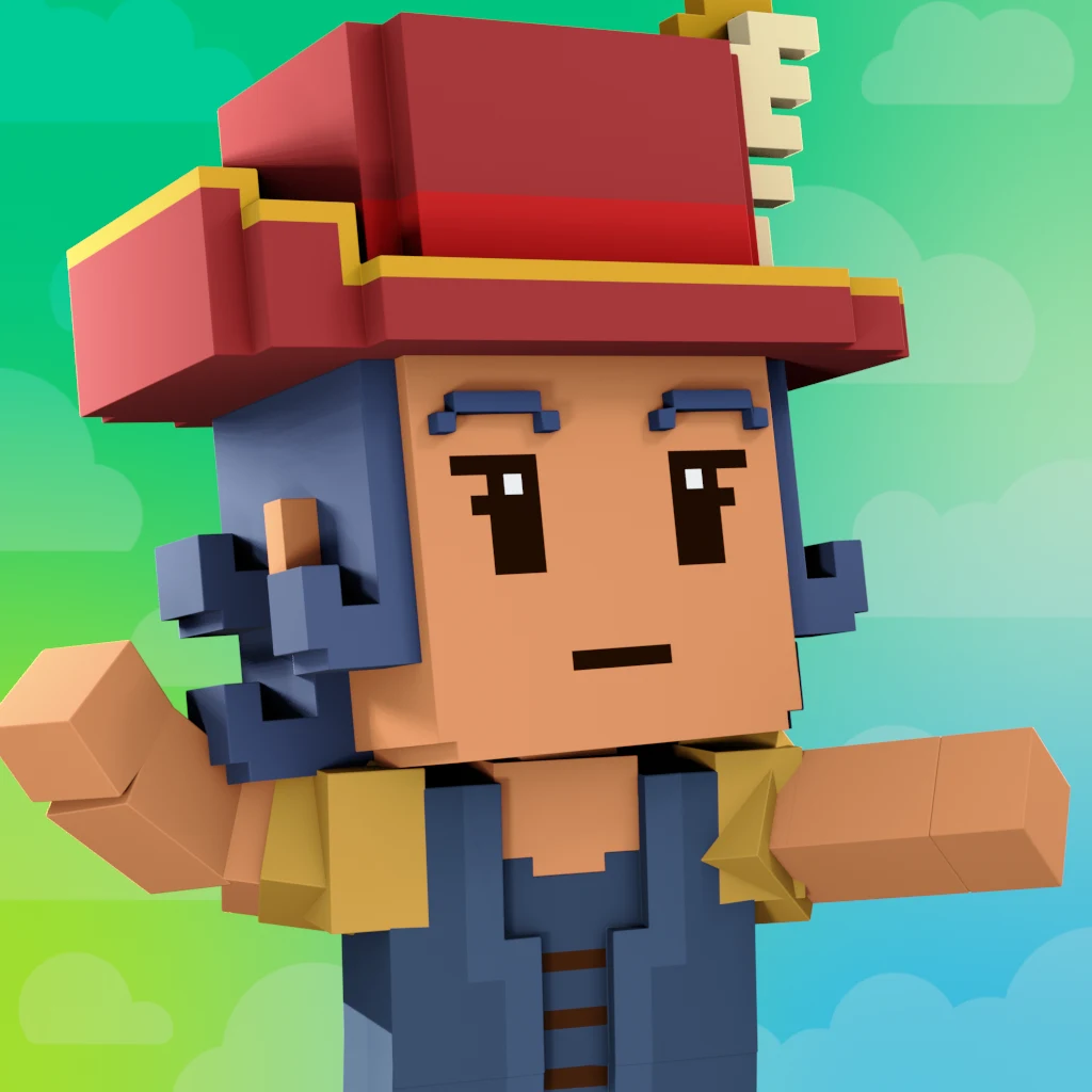 Pirate #4548 voxel render