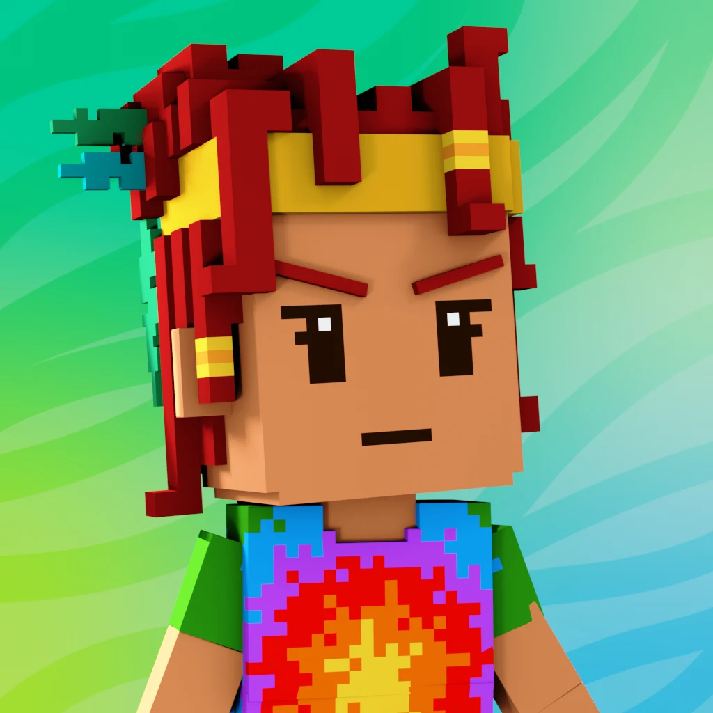Pirate #4550 voxel render