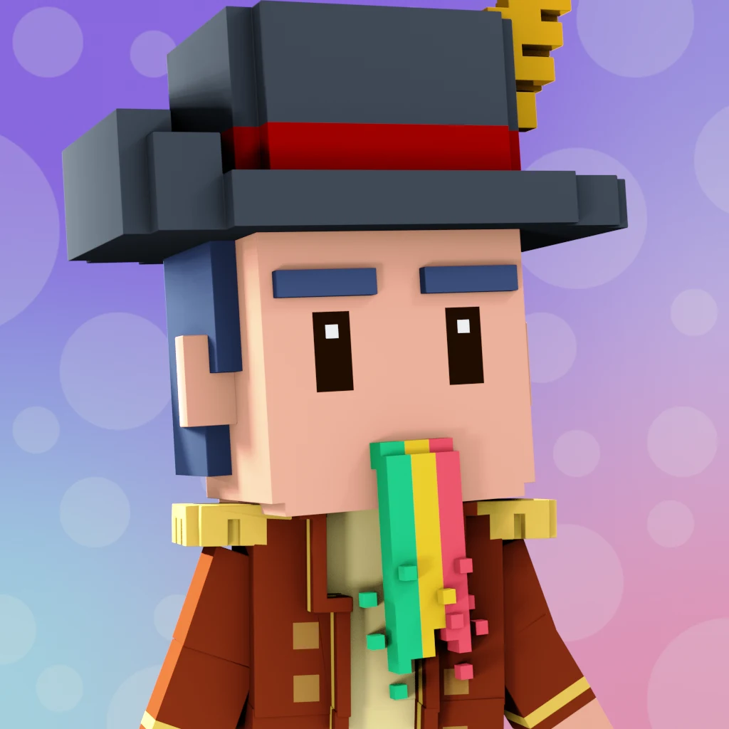 Pirate #456 voxel render