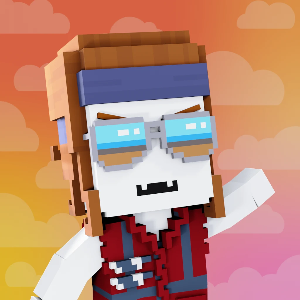 Pirate #4560 voxel render