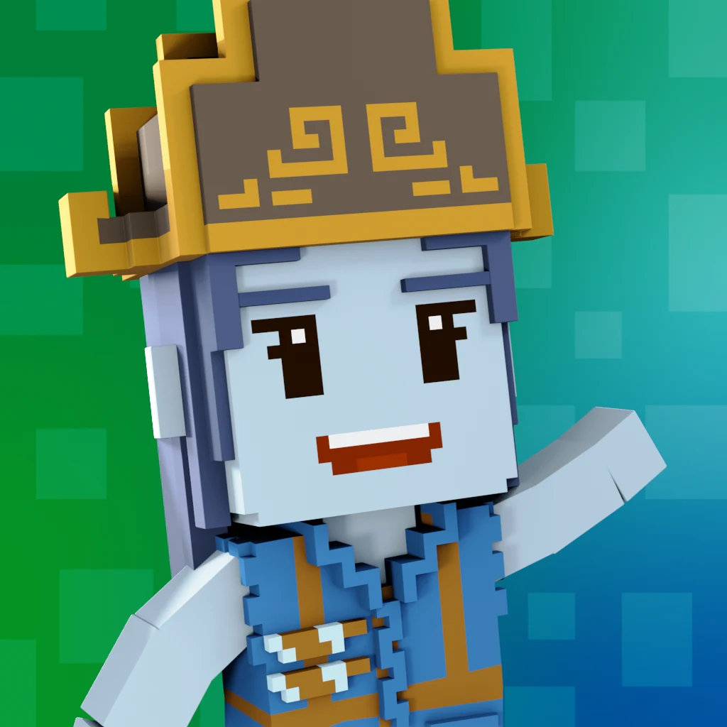Pirate #4564 voxel render