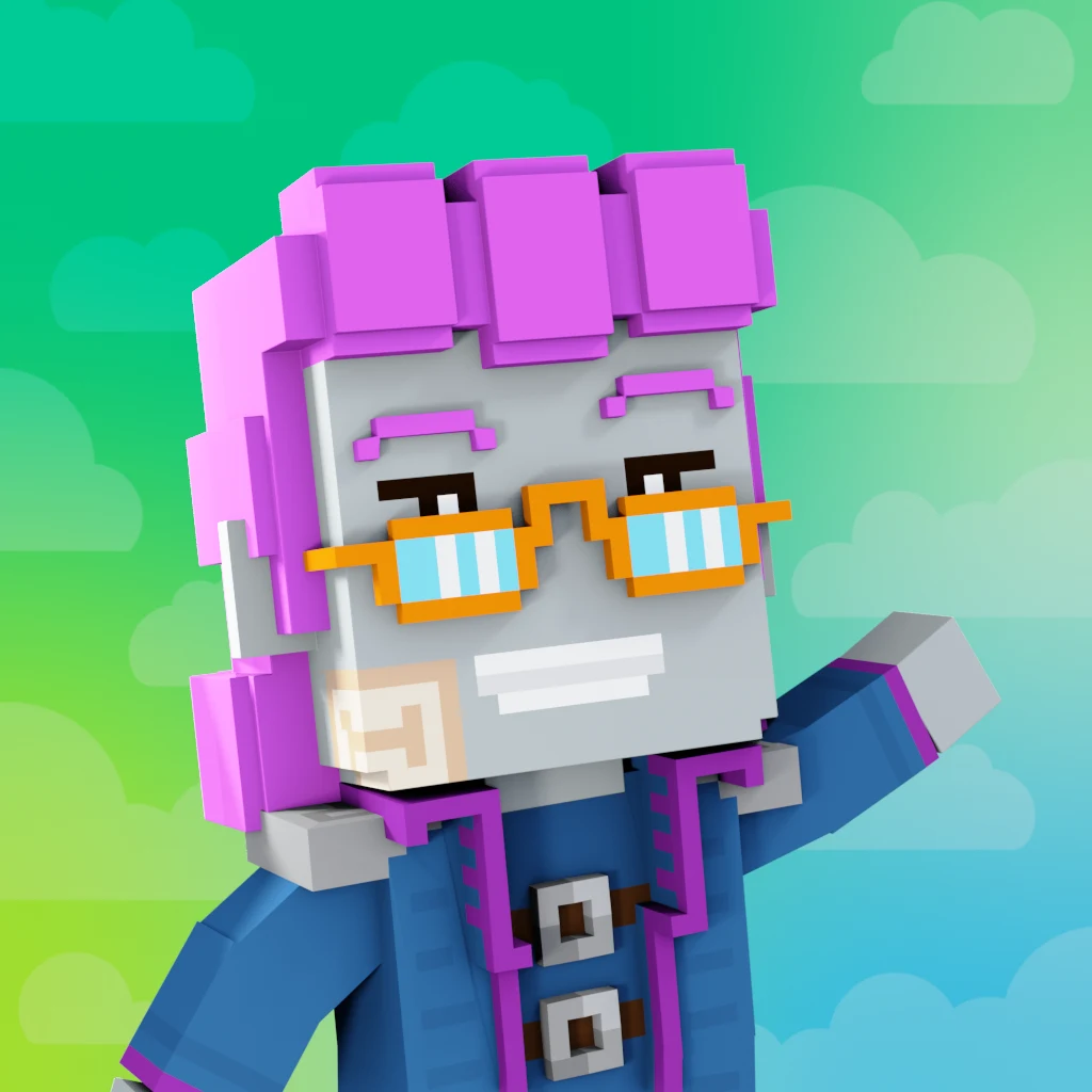 Pirate #4592 voxel render