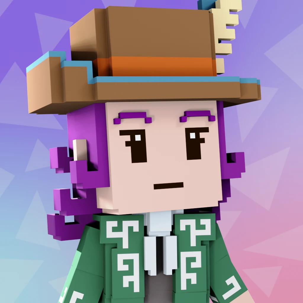 Pirate #46 voxel render