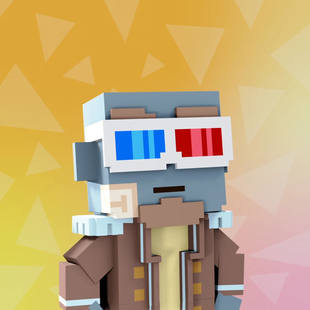 Pirate #4604 voxel render