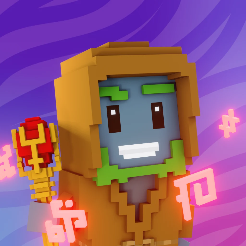 Pirate #4617 voxel render