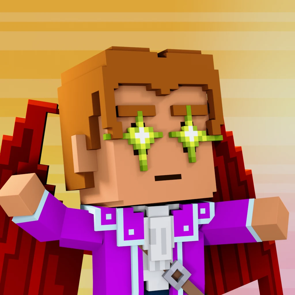 Pirate #4618 voxel render