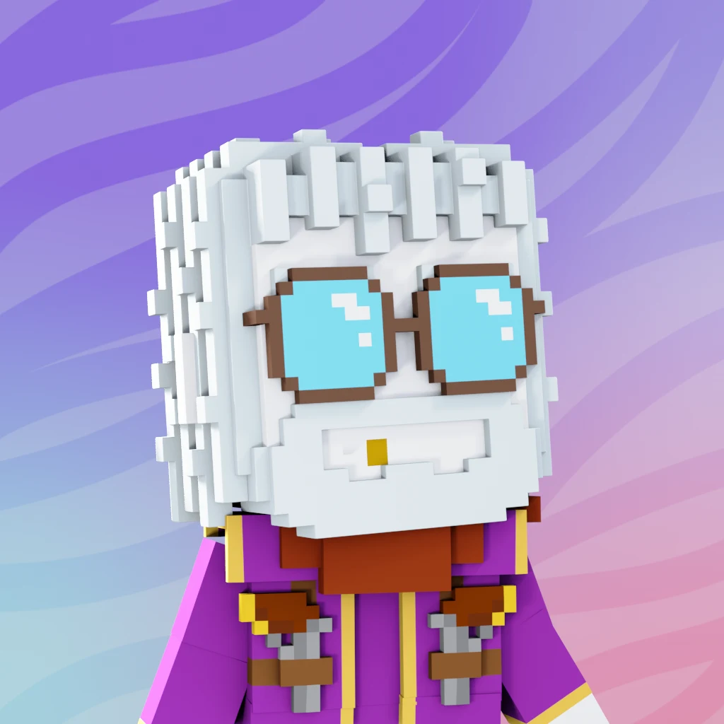Pirate #4627 voxel render