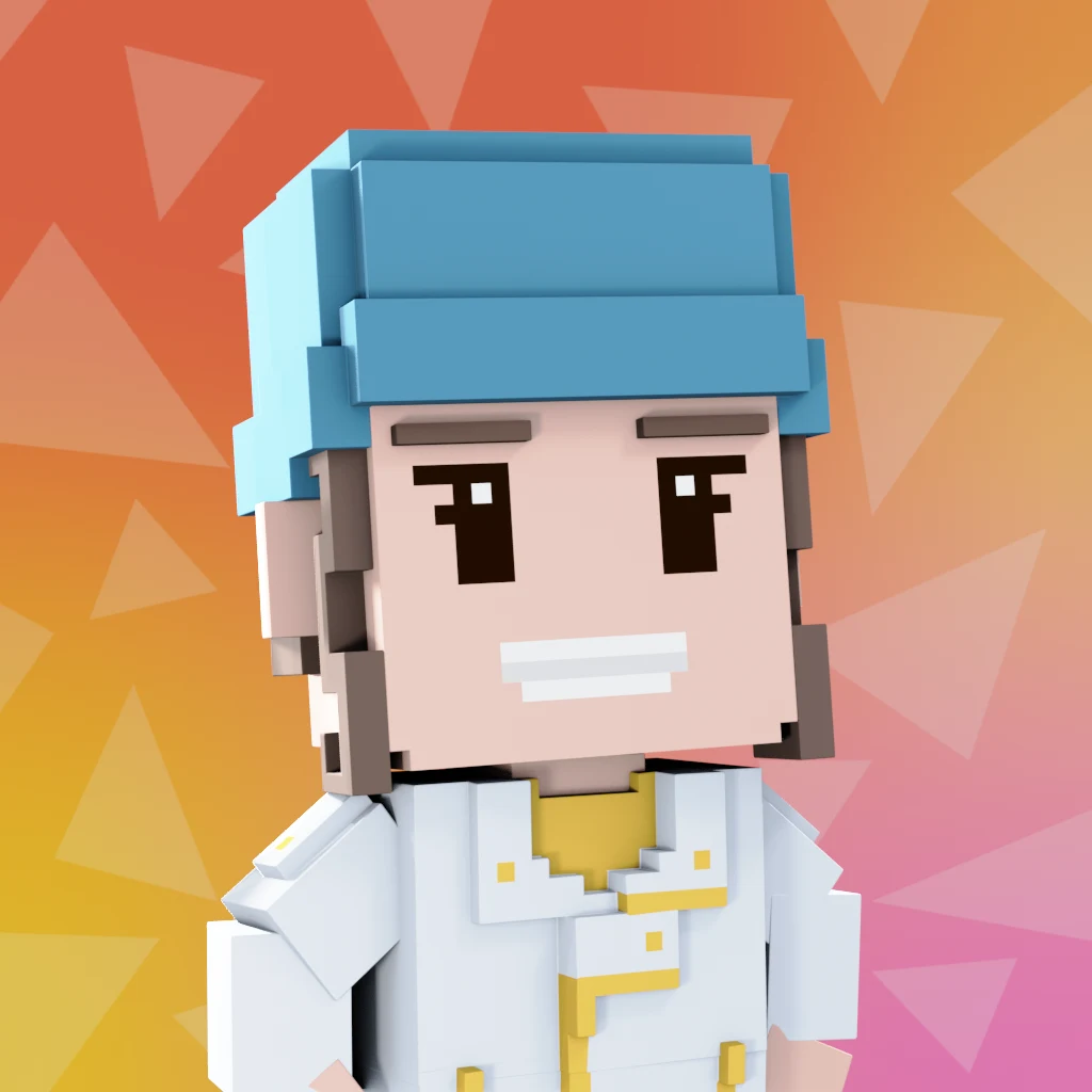 Pirate #463 voxel render