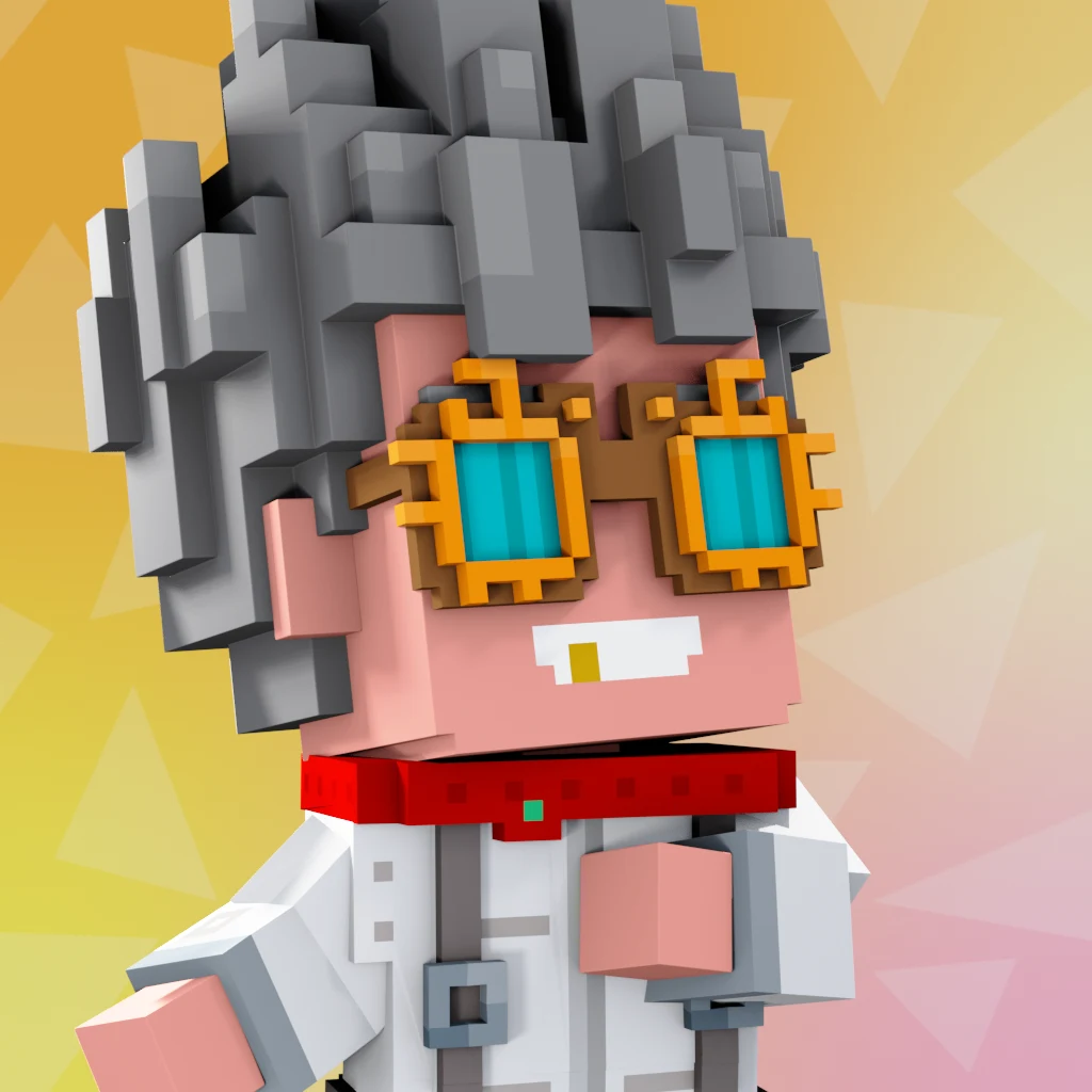 Pirate #4636 voxel render