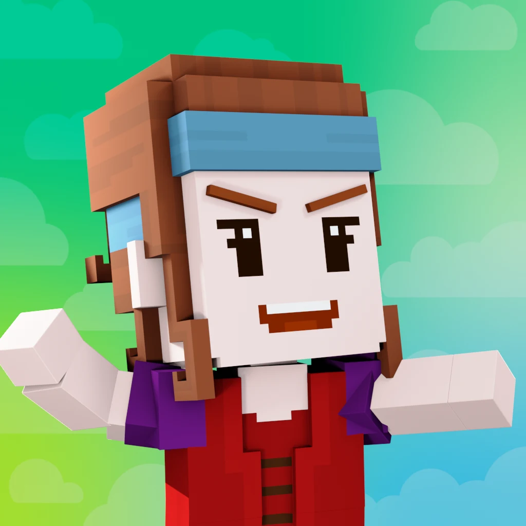 Pirate #4637 voxel render