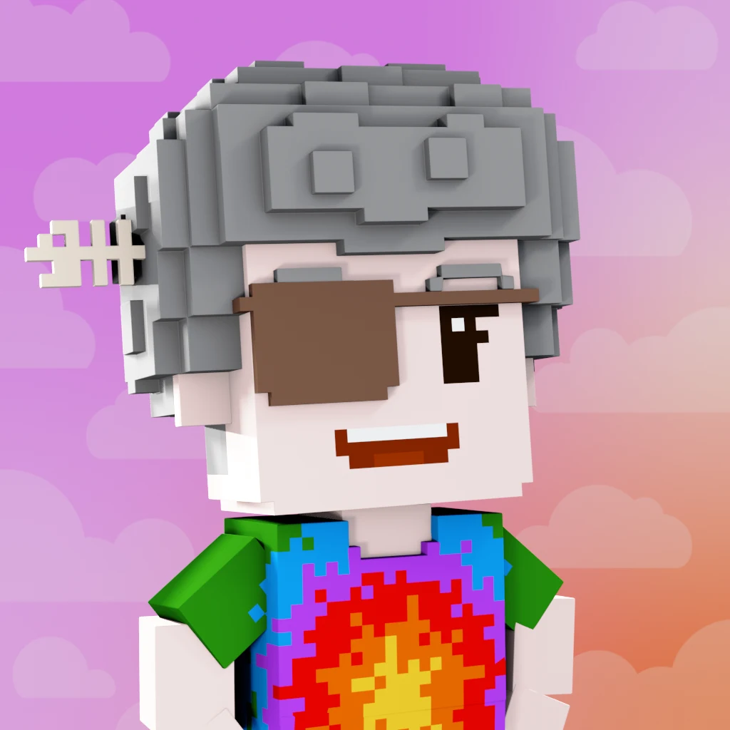 Pirate #4640 voxel render