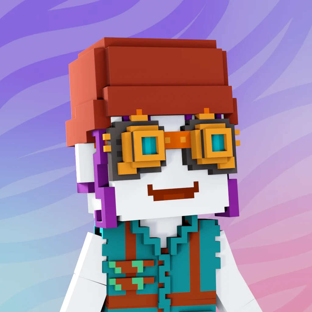 Pirate #4644 voxel render