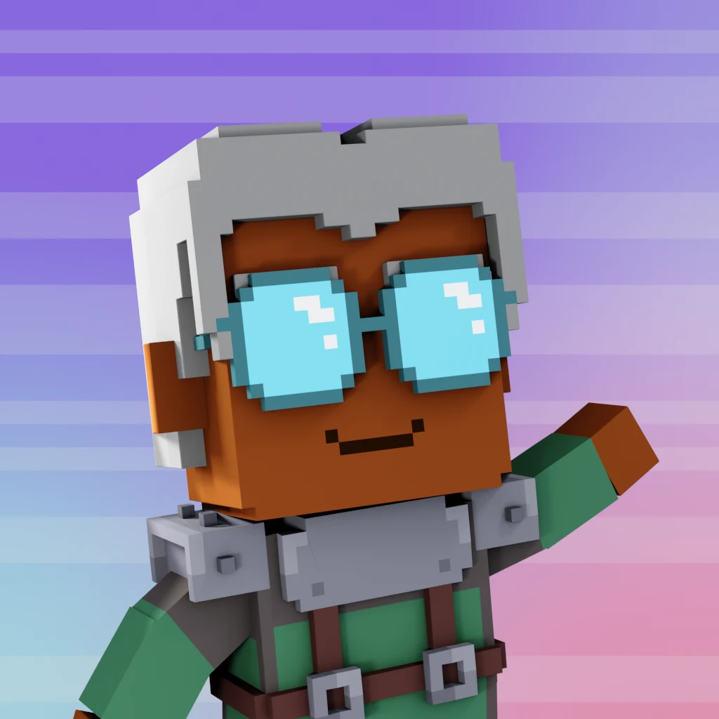 Pirate #4650 voxel render