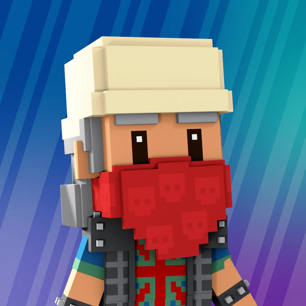 Pirate #4651 voxel render