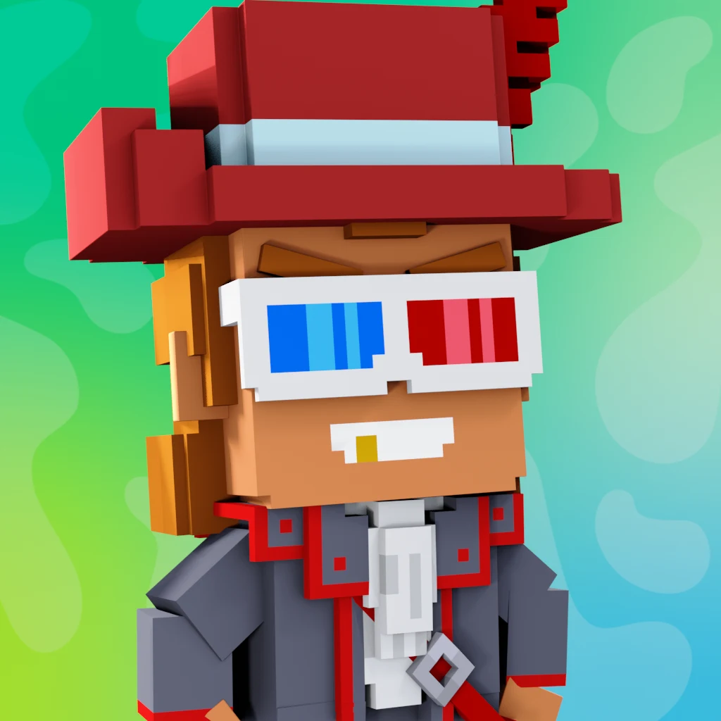 Pirate #4653 voxel render