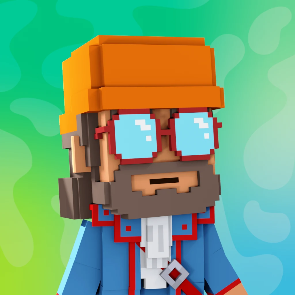 Pirate #4661 voxel render