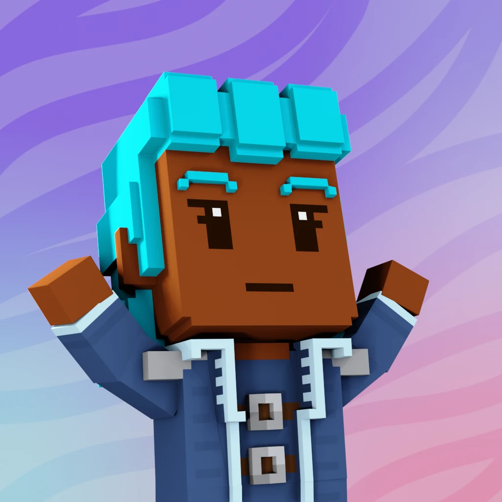 Pirate #4665 voxel render