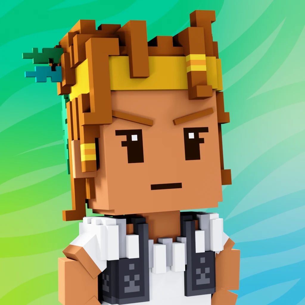 Pirate #4674 voxel render
