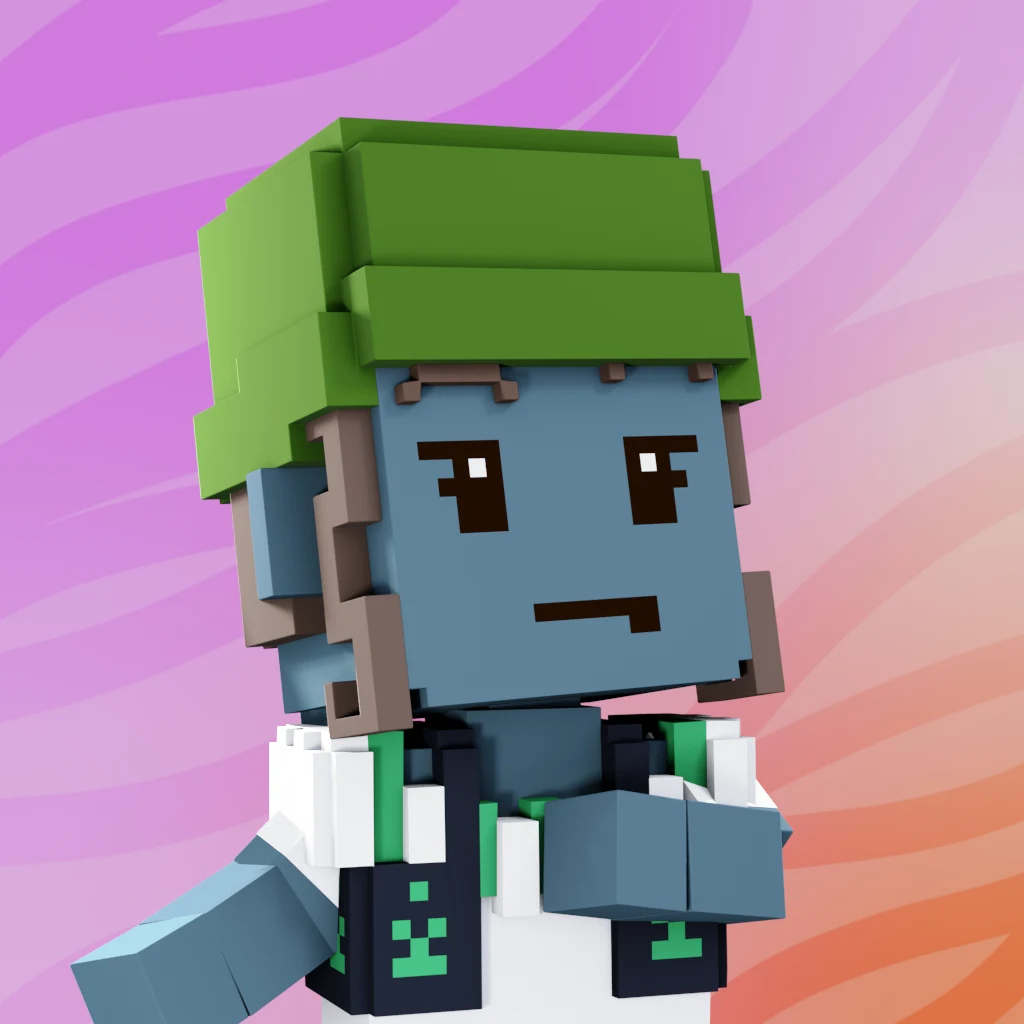 Pirate #4675 voxel render