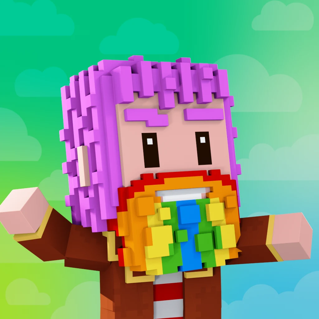 Pirate #4682 voxel render