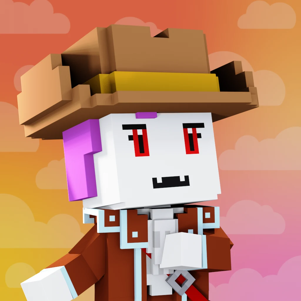 Pirate #4688 voxel render