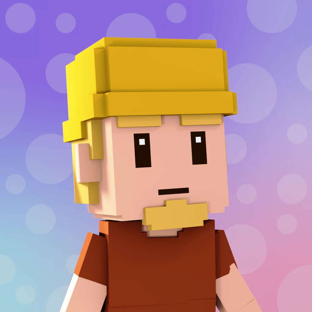 Pirate #469 voxel render