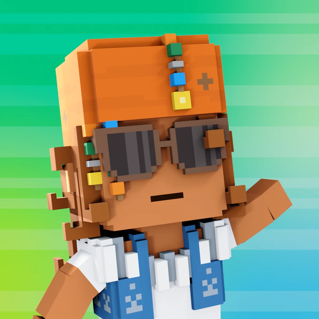 Pirate #4693 voxel render