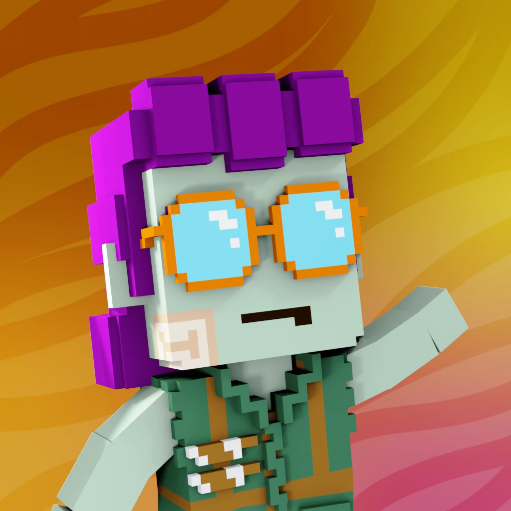 Pirate #4706 voxel render