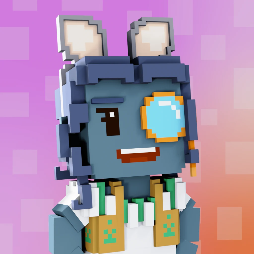 Pirate #471 voxel render