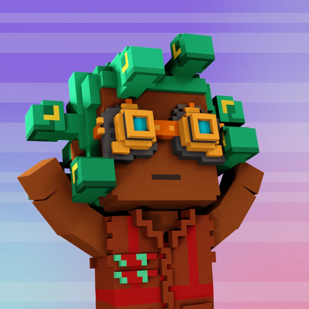 Pirate #4712 voxel render