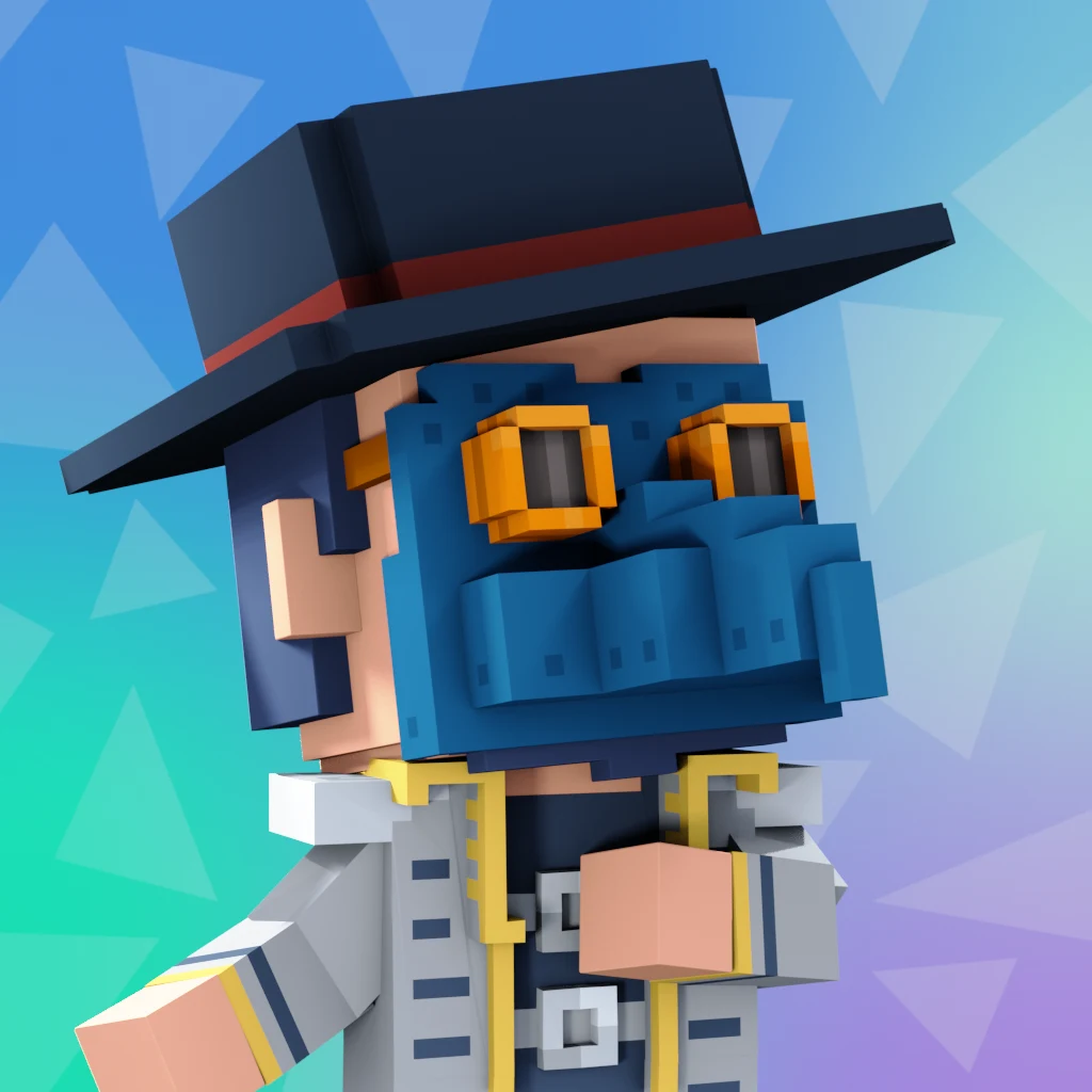Pirate #4713 voxel render