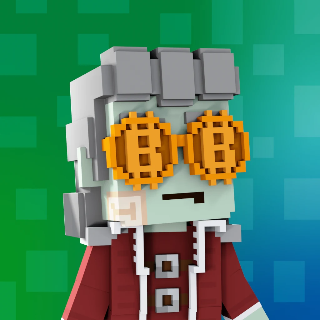Pirate #4719 voxel render