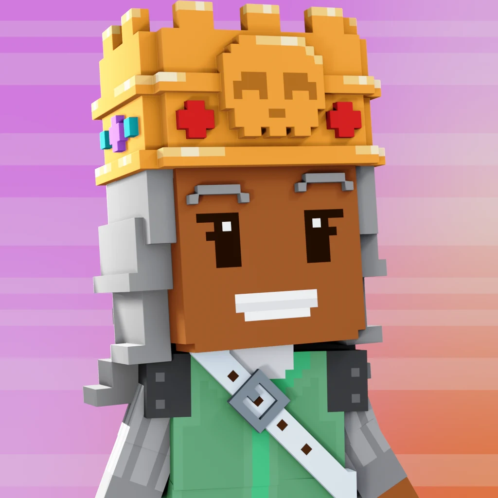 Pirate #472 voxel render