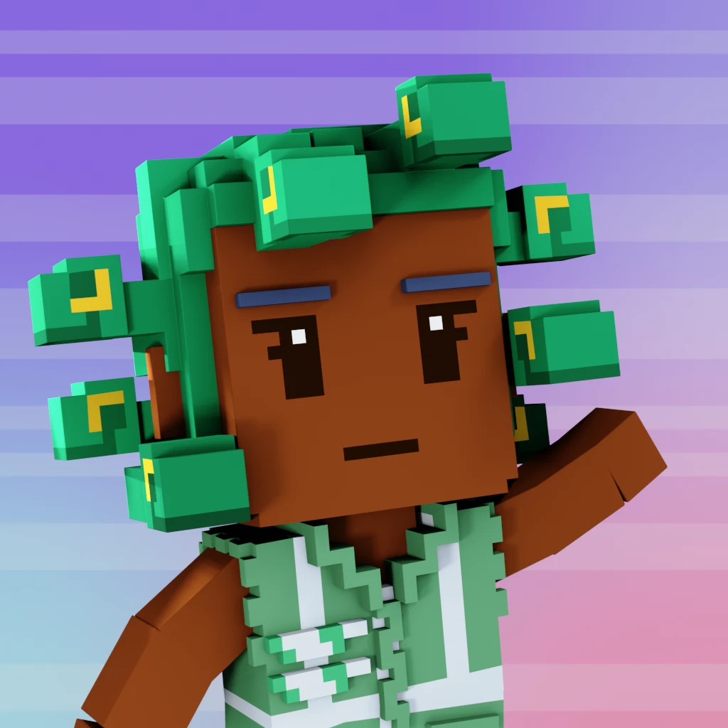 Pirate #4730 voxel render