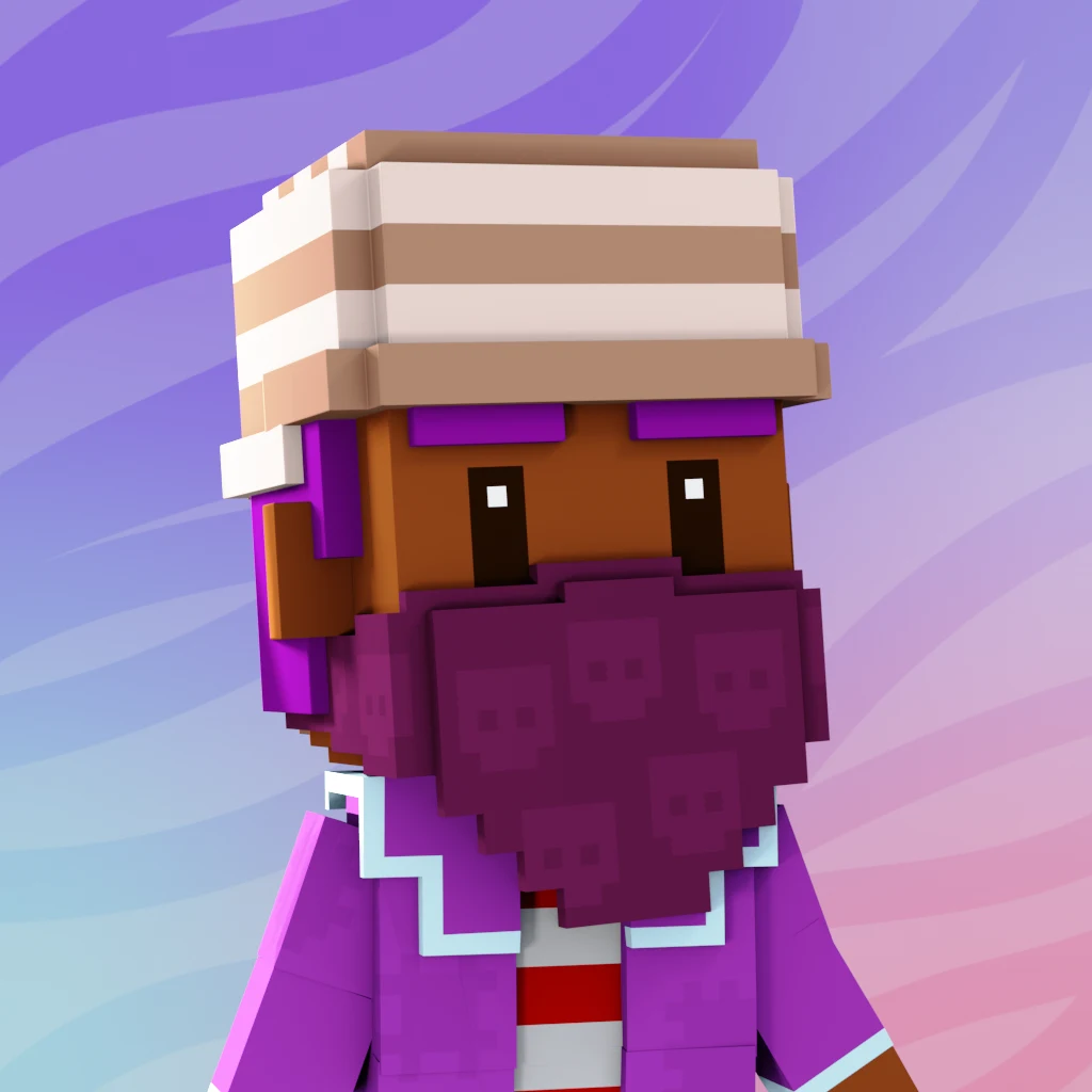 Pirate #4735 voxel render