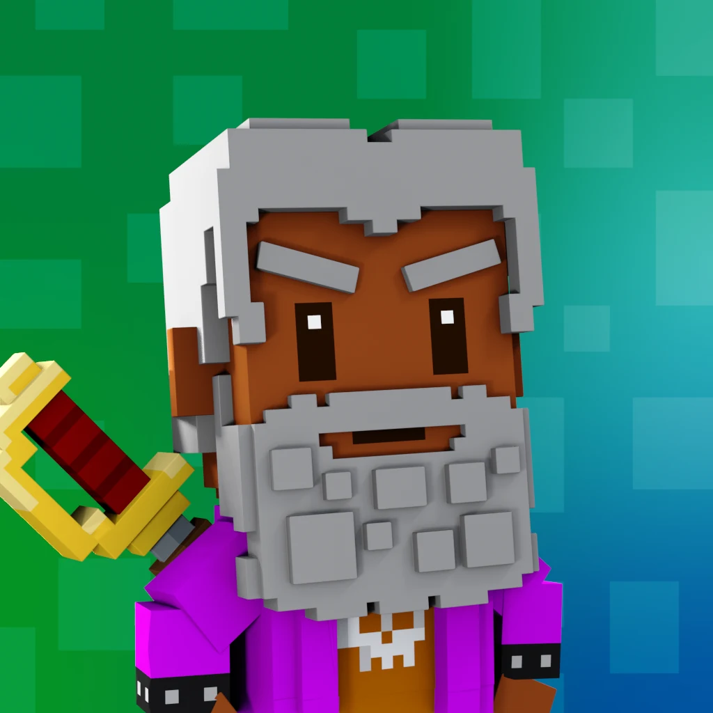 Pirate #4736 voxel render