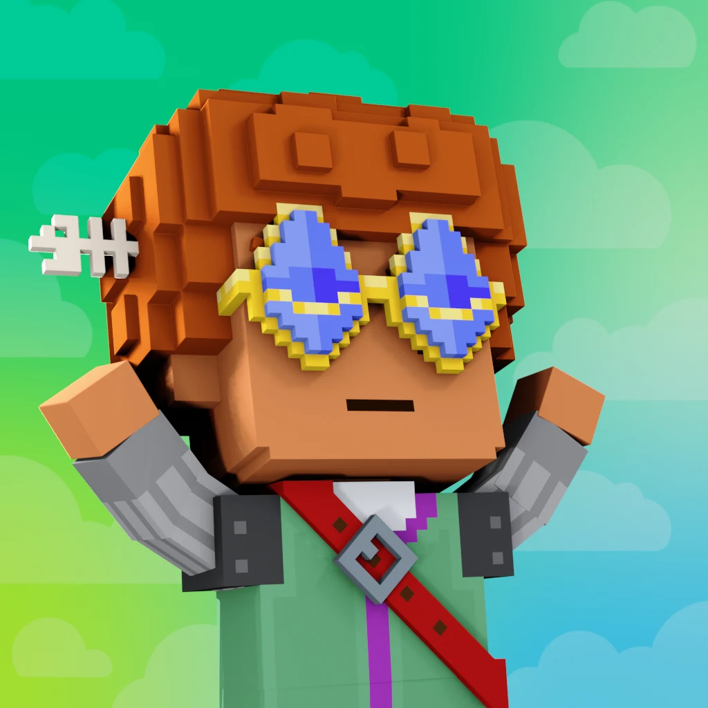Pirate #4741 voxel render