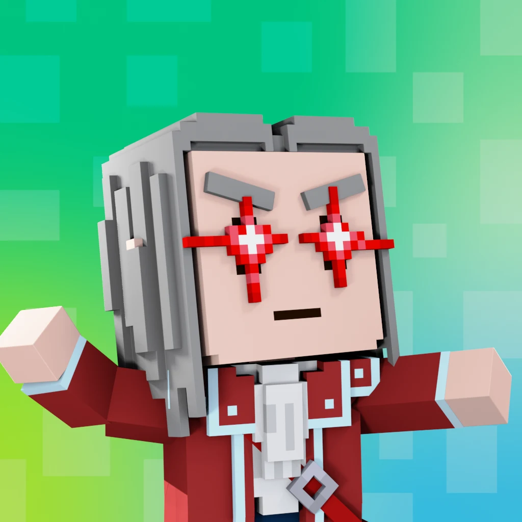 Pirate #4745 voxel render