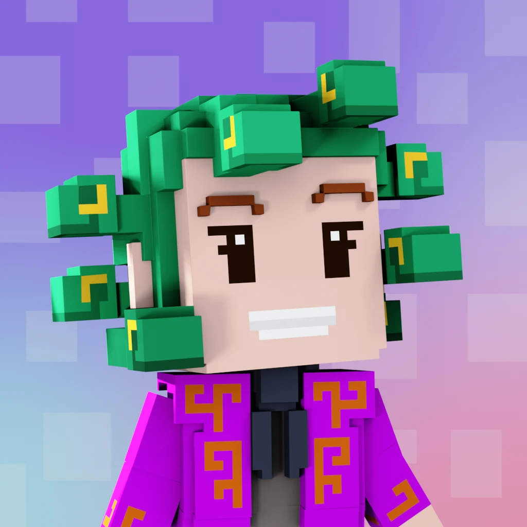 Pirate #475 voxel render