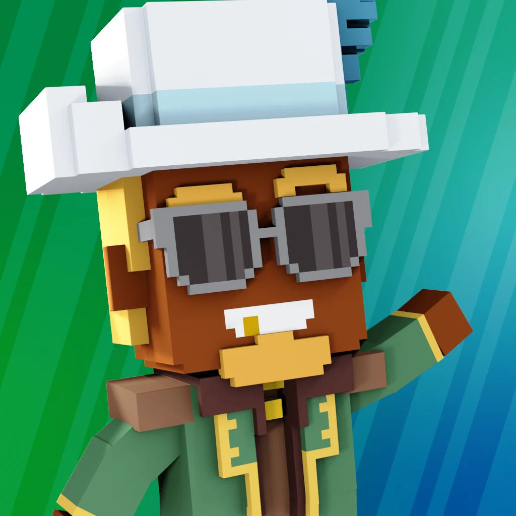 Pirate #4752 voxel render