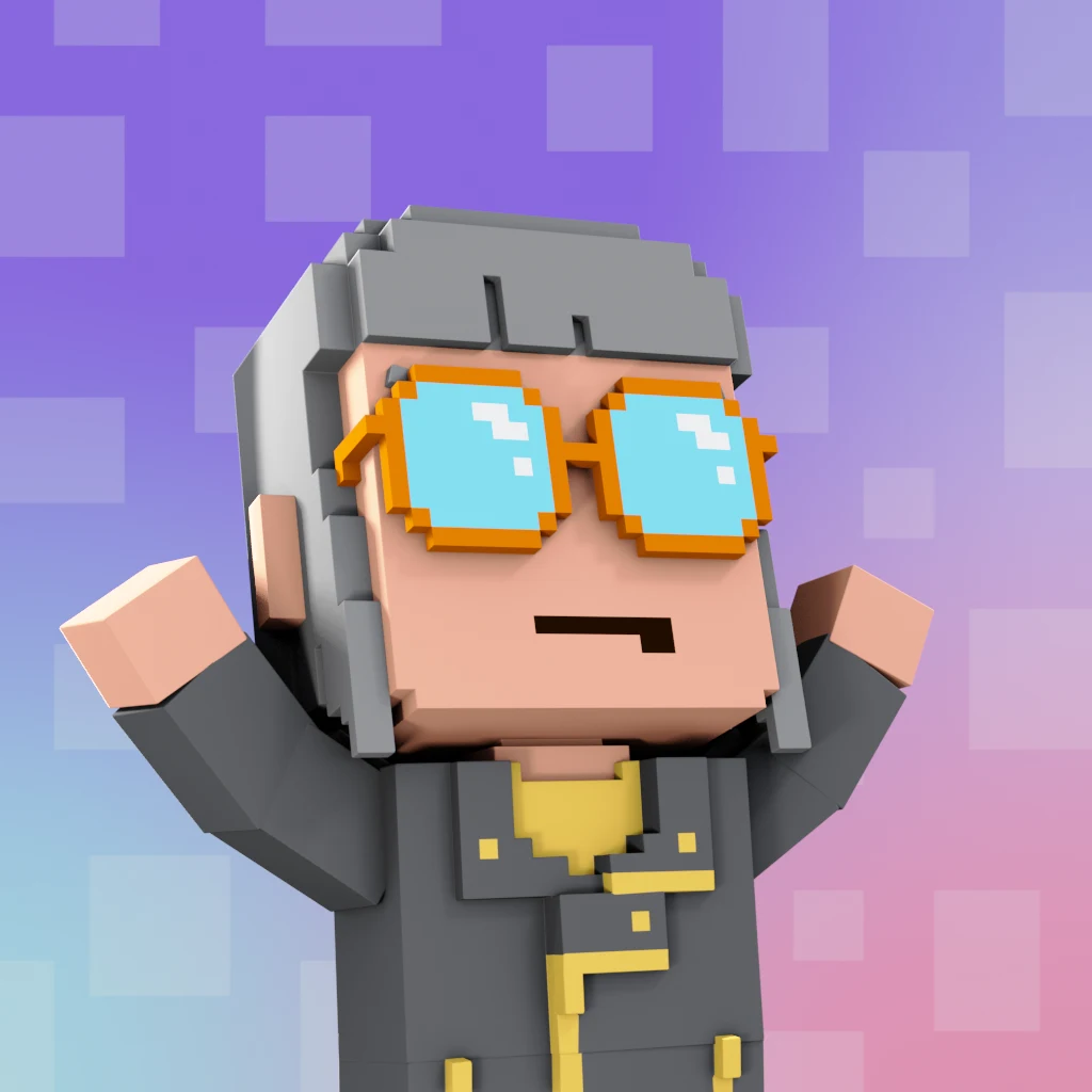Pirate #4758 voxel render
