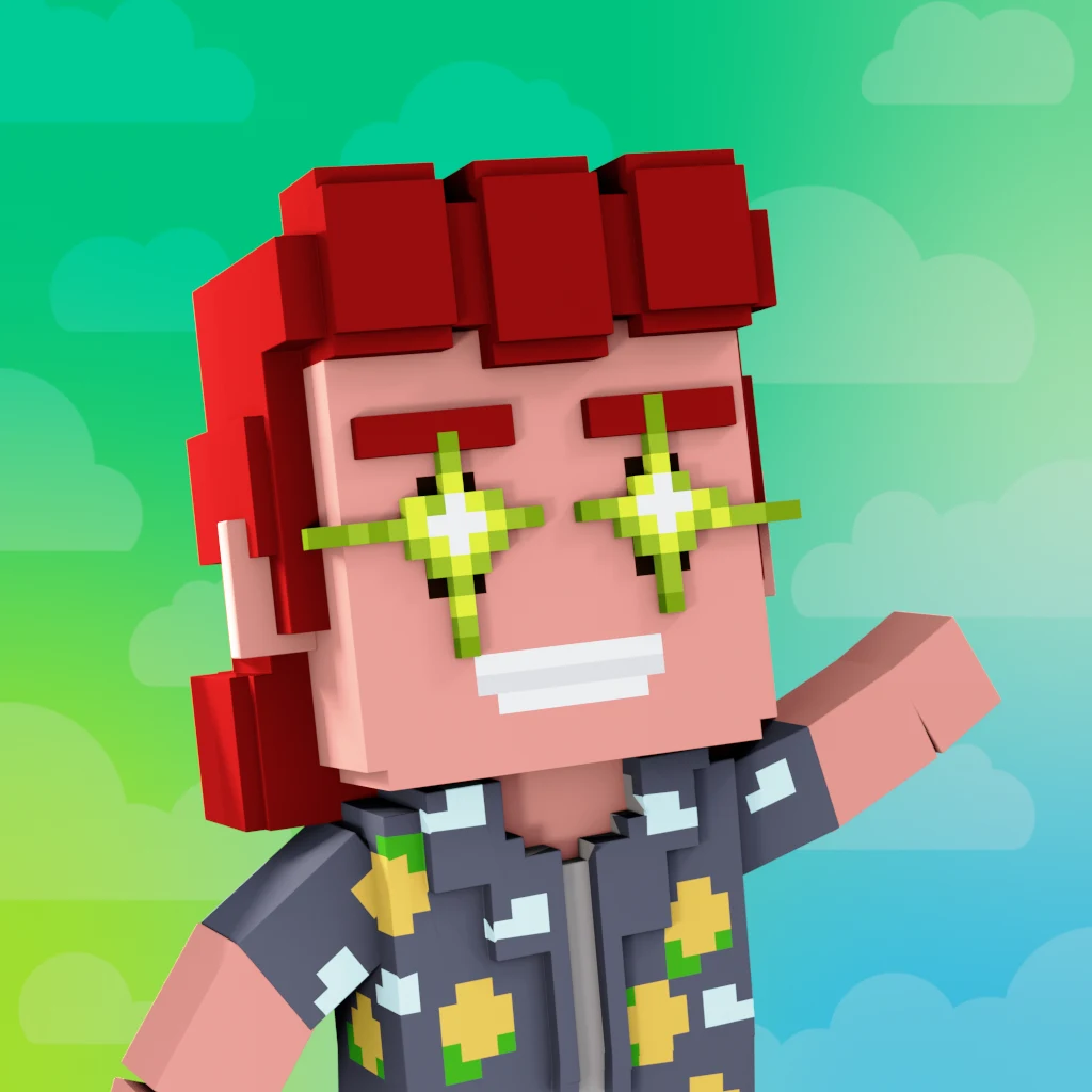 Pirate #4764 voxel render