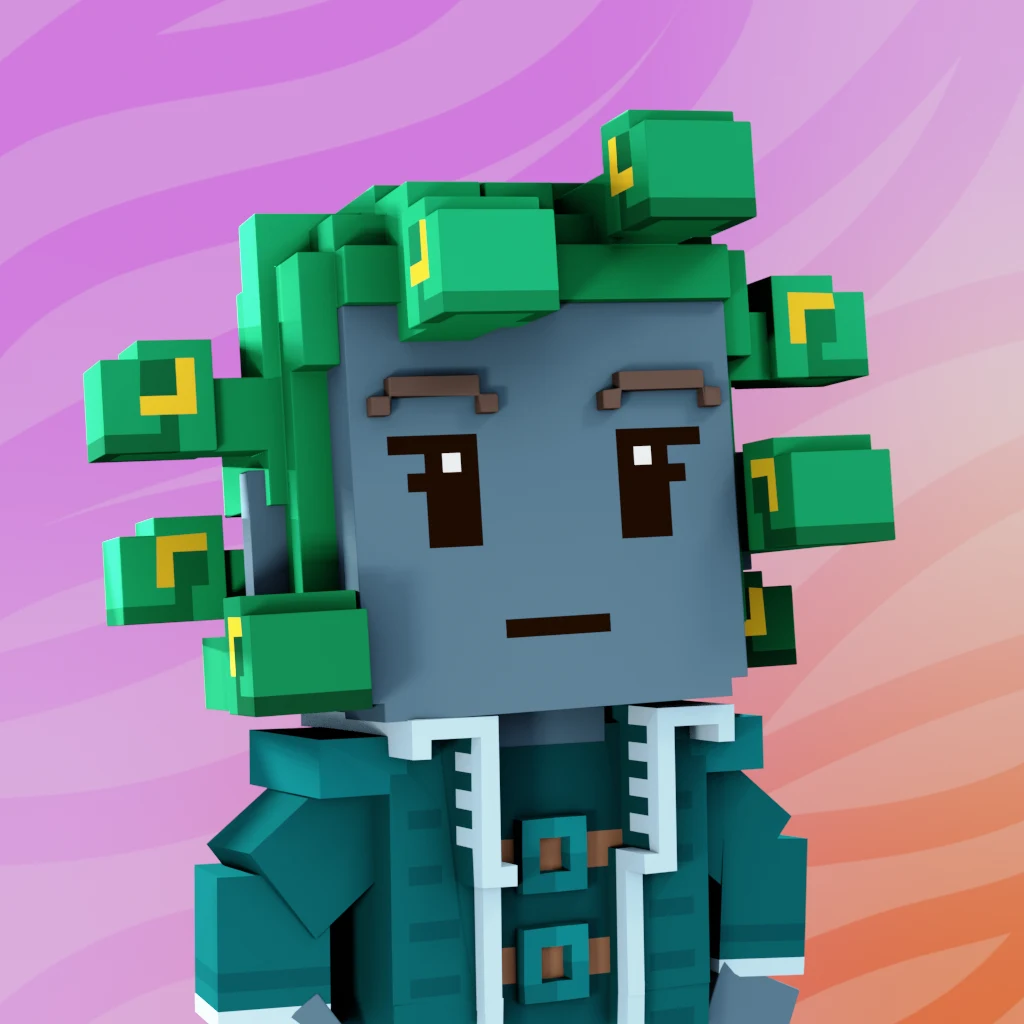 Pirate #4765 voxel render