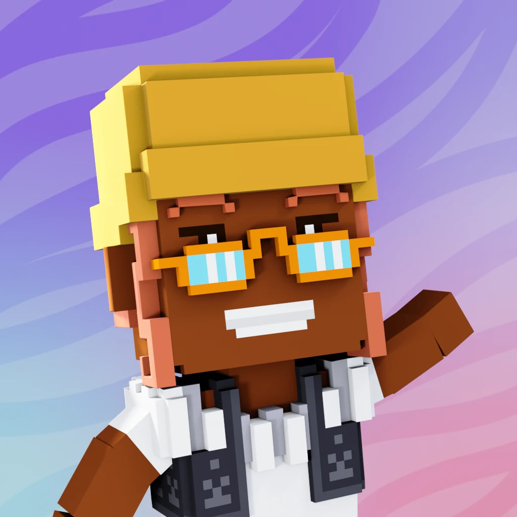 Pirate #4777 voxel render