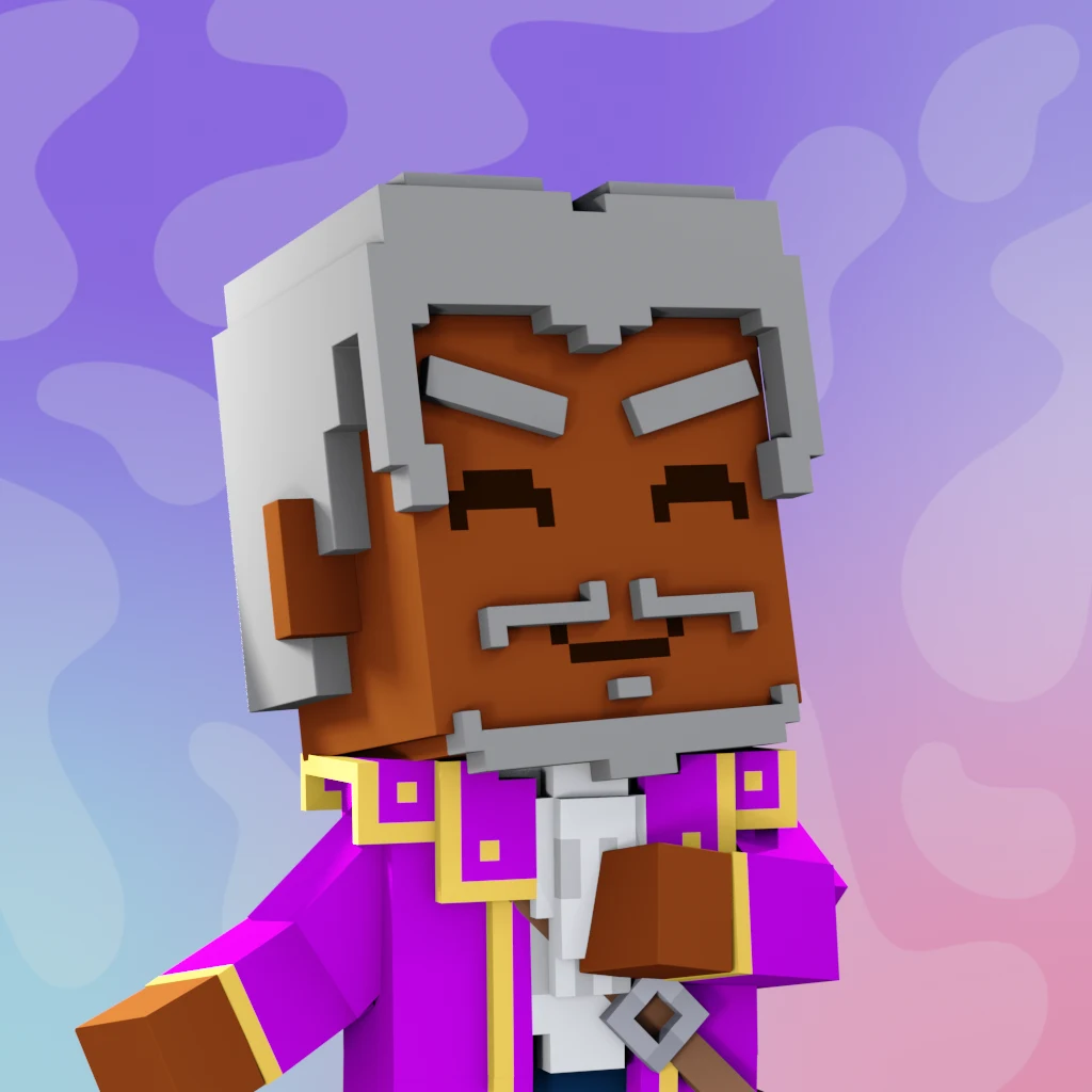 Pirate #4785 voxel render