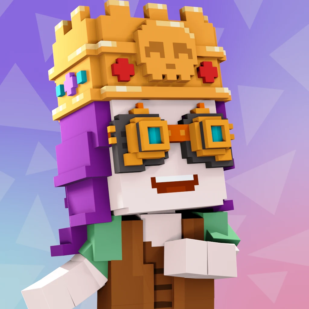Pirate #4786 voxel render